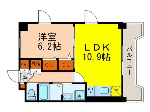 アンソレイユ氷川台の物件間取画像